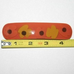 Flower Barrette Hair Clip Abstract Colorful Daisy Spring Fashion Made in France