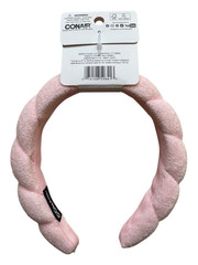 Conair Wash & Prep Spa Headband – Ultra Absorbent Microfiber – Pink