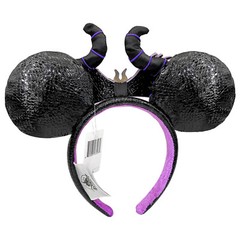 D23 Maleficent Minnie Ears Disney-Park’s Headband – Sleeping Beauty Fan Event OS