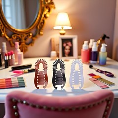 3Pcs Colorful Elongated Interlocking Plastic Banana Clip Long, Multicolor