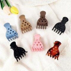 Estedro 7Pcs Root Lifting Hair Clips for 1 Count (Pack of 7), Multi-colored