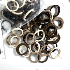 20/50Pcs/Set Hair Bands for Women Girl Basic Hair Rubber Ties Ropes 4Cm Simple E
