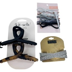 Scunci Kit-Sch HAIRedit BP Gimme DCN Jaw/Claw Clips and Other Assorted Shapes