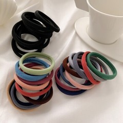 50Pcs Women Girls Seamless Hair Band Ties Rope Ring Elastic Ponytail Holder US