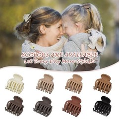 8PCS Claw Clips for Thin Hair , 1.6″ Small Claw Clips Matte Medium Hair Claw …