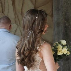 Silver Headband with Dangling Chains – Boho Festival Headpiece, Metal Hair Chain