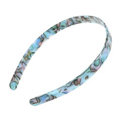 Blue Headband for Women, France Luxe 1/2 Ultracomfort, Flexible Fit Plastic H…