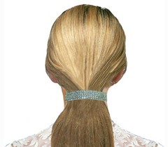 Dz Pk 12 Count Crystal Bar Barrettes Sparkly Bridal Thick Hair Hairclips 0004-D