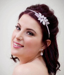 DISCOUNTED Wedding Headband ~ Made with Swarovski Crystal Rhinestone