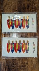 MARC JACOBS PERFECT Pride Rainbow Women Hair Clips Pins Set – Total 12 BRAND NEW