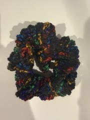 Crochet Handmade Hair Scrunchie New