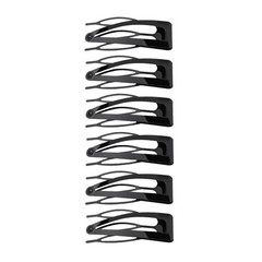 Double Grip Hair Clips, 6 Count