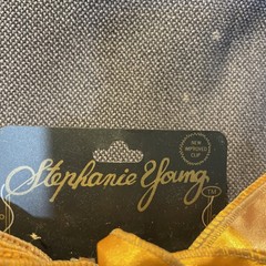 NOS 90’s Stephanie Young Hair Bow Barrette Warm Tones 6.5” G103