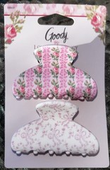 Love Shack Fancy x Target Goody Small Claw Clips 2 Count.