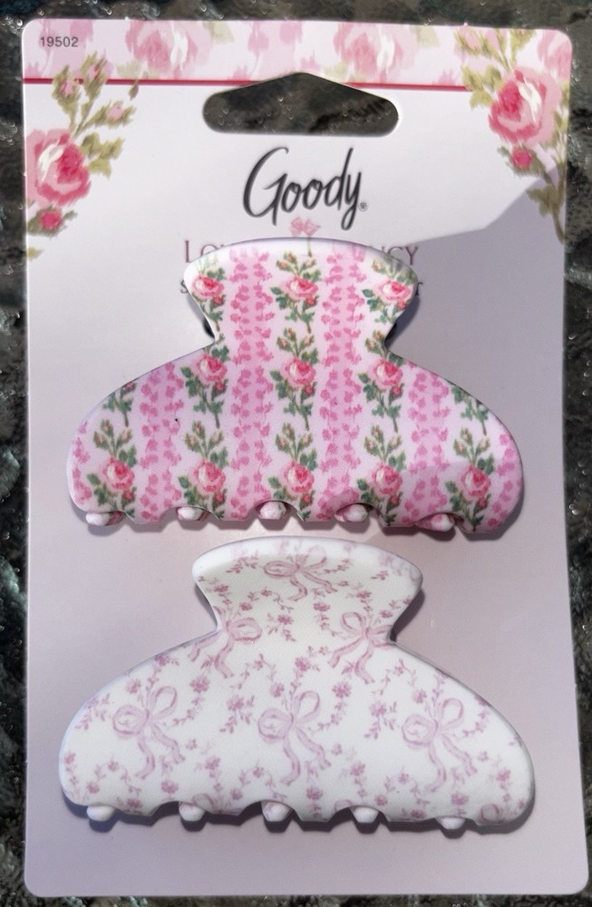 Love Shack Fancy x Target Goody Small Claw Clips 2 Count.