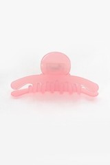 ScarvesMe Exclusive Women Solid Color Crescent Acrylic Strong Hold Hair Jaw Clip