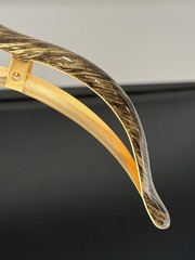 FICCARE Ficcarissimo Hair Clip Blonde Enamel Color- Medium Size