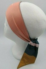 Nike Dri-Fit Head Tie 2.0 Reversible Midnight Turq/Pink Quartz/Gold Suede