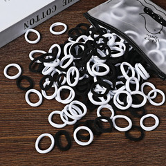 50/100Pcs Hair Bands for Children Colorful Nylon Scrunchie Hair Ties Rubber Band