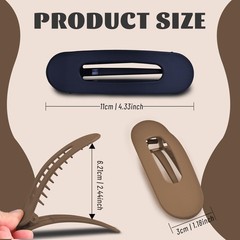 Aitxpaotn 4 Pcs Flat 1 Count (Pack of 1), navy blue, coffee, gray beige