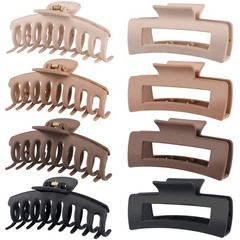 Hair Clips for Women 4.3 Inch Large Hair Claw Clips for Women Thin Thick Curly H