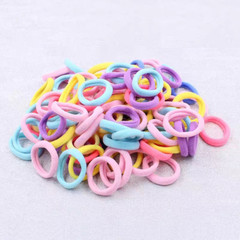 50 Pcs Women Girls Hair Band Ties Rope Ring Elastic Hairband Ponytail Holder New