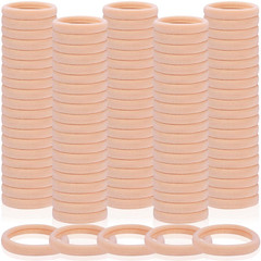 150 Pcs Seamless Elastic Hair Ties No Damage for Thick & Thin Hair, Ponytail Hol