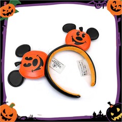 Disney` Parks Pumpkin Headband Jack O’ Lantern Minnie Ears Mickey Mouse NWT Cute