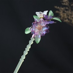 Long Traditional Chinese Hairpin Hair Stick Simple Daily Hanfu Qipao Accessories
