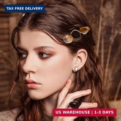 6 Pieces Acrylic Resin Hair Clips for Women Girls Thick Thin Hair Fashion French