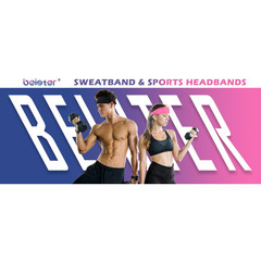 5-Piece Women’S Anti-Slip Sports Sweat-Absorbing Headbands Elastic Yoga Fitness