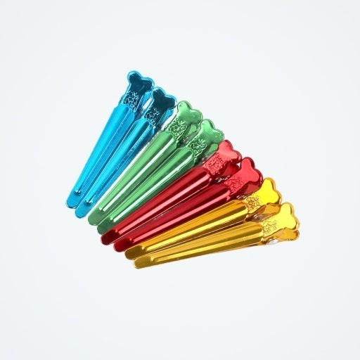Hair Pin for Hair Salon (S) (Red, Green, Yellow, Blue) 50 set of EACH