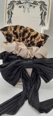 A NEW DAY Womens 3 Piece Hair Twisters NEW Neutrals Animal Print