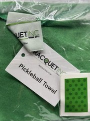 Racquet Inc Pickleball Towel Green 24”x16”