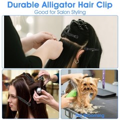96 Pcs Hair Clips for Women – Alligator Styling Sectioning Clips, Wide Teeth & D