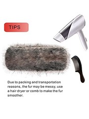 Faux Fur Headband for Women Winter Earwarmer Earmuff with Elastic Multicoloured