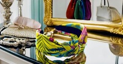 Yellow Floral Knotted Headband for Women Made of Silk Quality Satin Fabric Cl…