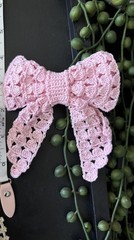 Handmade New Crochet Hair Bow