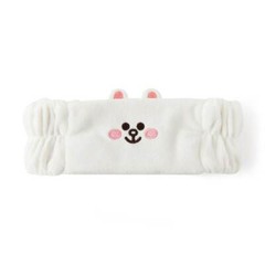 LINE Friends Face Washing Microfiber Hair Band Cony Character Makeup Shower Bath
