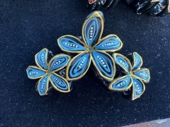 1 New flowers Gorgeous Hair Clip Painted Hand made Hair Accessories US Seller