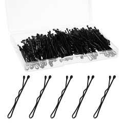 GEEHUA Mini Bobby Pins, 150 Count 1.38 Inch Curved Small Hair Pins Kit, Waved…