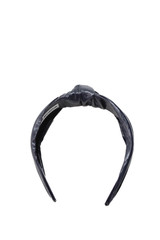 Wardani NY Womens Knotted Top Detail Classic Headbands Blue