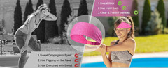 5-Piece Women’S Anti-Slip Sports Sweat-Absorbing Headbands Elastic Yoga Fitness