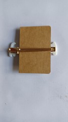 plastic, metal clip, cat barrette #4