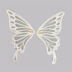 Cosplay Gothic Fairy Elves Angel Wings Hairpin Butterfly Lace Hair Clip Anime