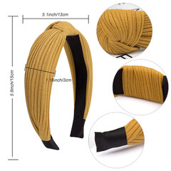 Womens Headbands Boho Headbands for Women 12 Pack Knot Headband Women