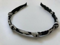 Women Lady Retro Leopard Print Chic Slim Hair Head Band bow Headband Hoop