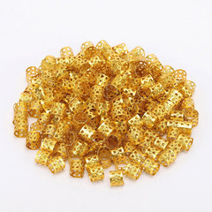 200 Pcs Dreadlocks Beads Hair Braid Rings Clips Dread Locks Hair Braiding Metal