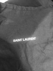 NEW $350 SAINT LAURENT BLACK TERRY FRONT KNOTTED CHIC HEADBAND LINED IN SILK