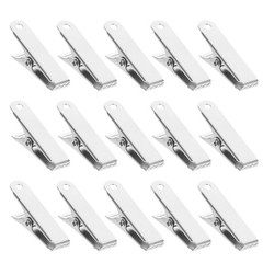 20pcs Mini Metal Alligator Clips – Spring Clamps for Crafts, DIY, Photos, Curtai